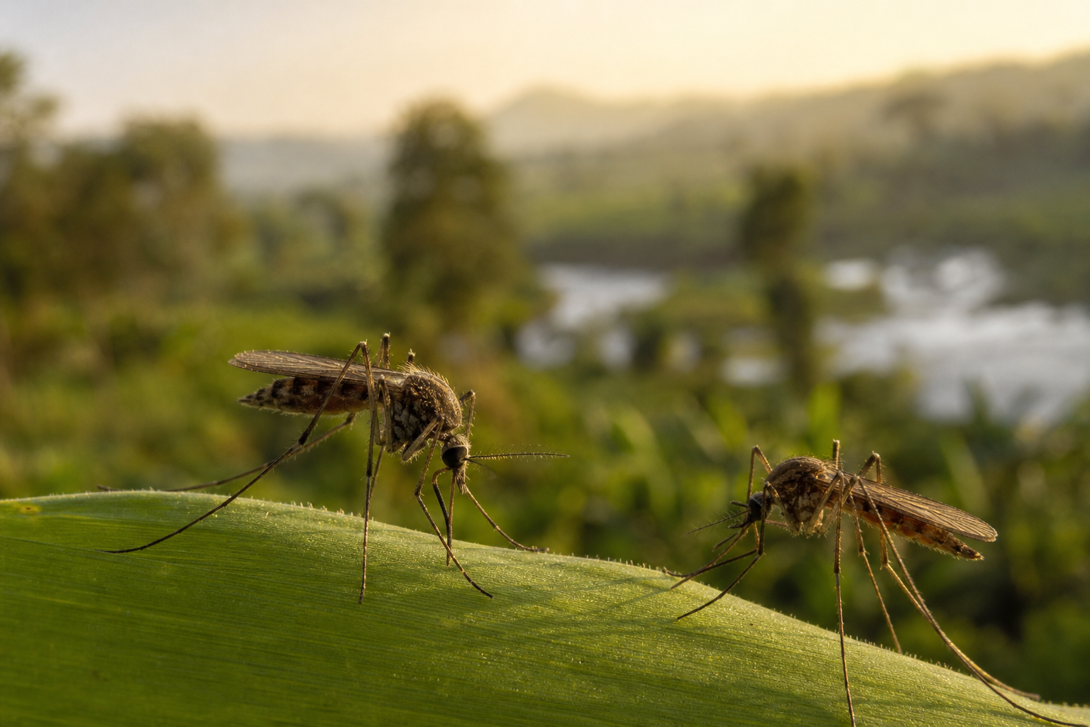 Mosquitoes in Uganda — vector-borne disease research